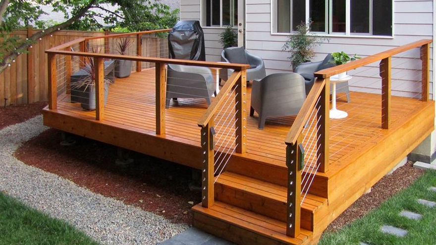 Types Of Prefab Deck Railing Narvik Home Parcs   Prefab Deck Railing 