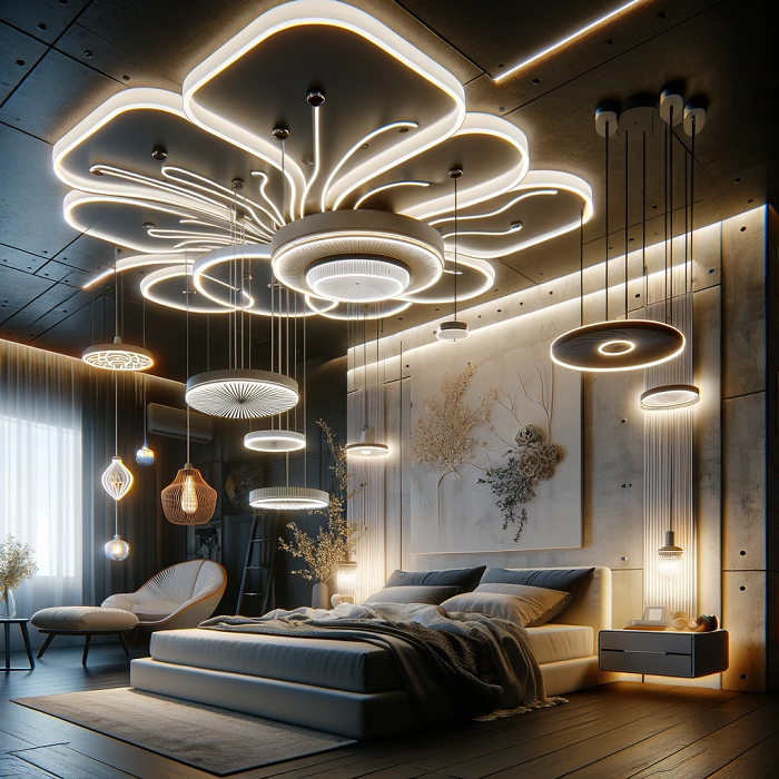 Innovative Bedroom Ceiling Light Fixtures Ideas Narvik Home Parcs   Image1 51 