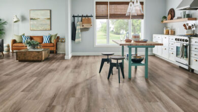 LVT click flooring